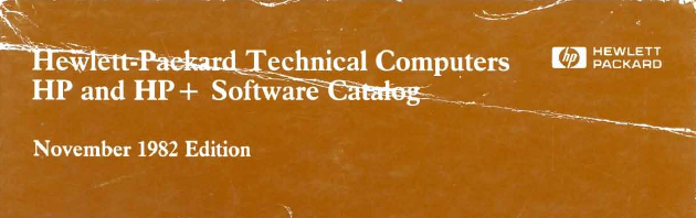 HP Software Catalog